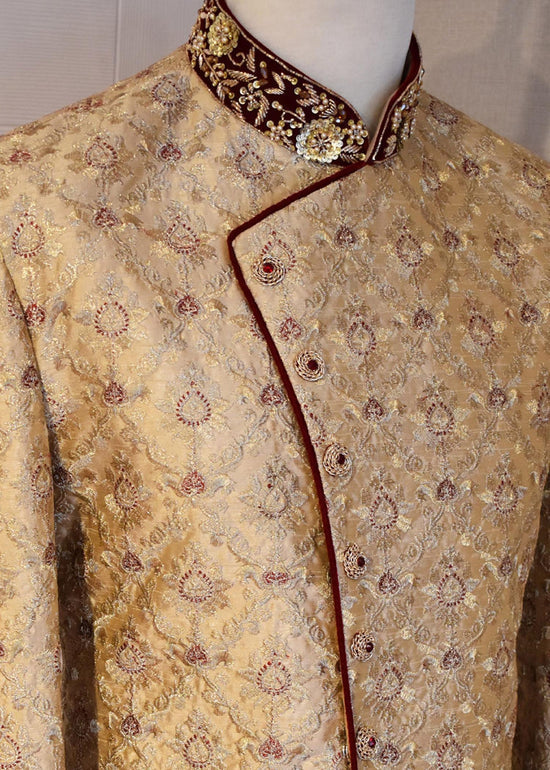 King's Luxury Men's Sherwani by Chamak