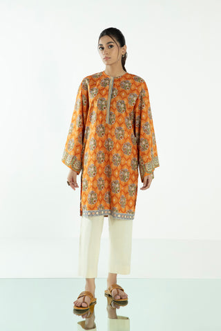 SAPPHIRE SUMMER PRINTED LAWN SHIRT PF-DY22V9-3