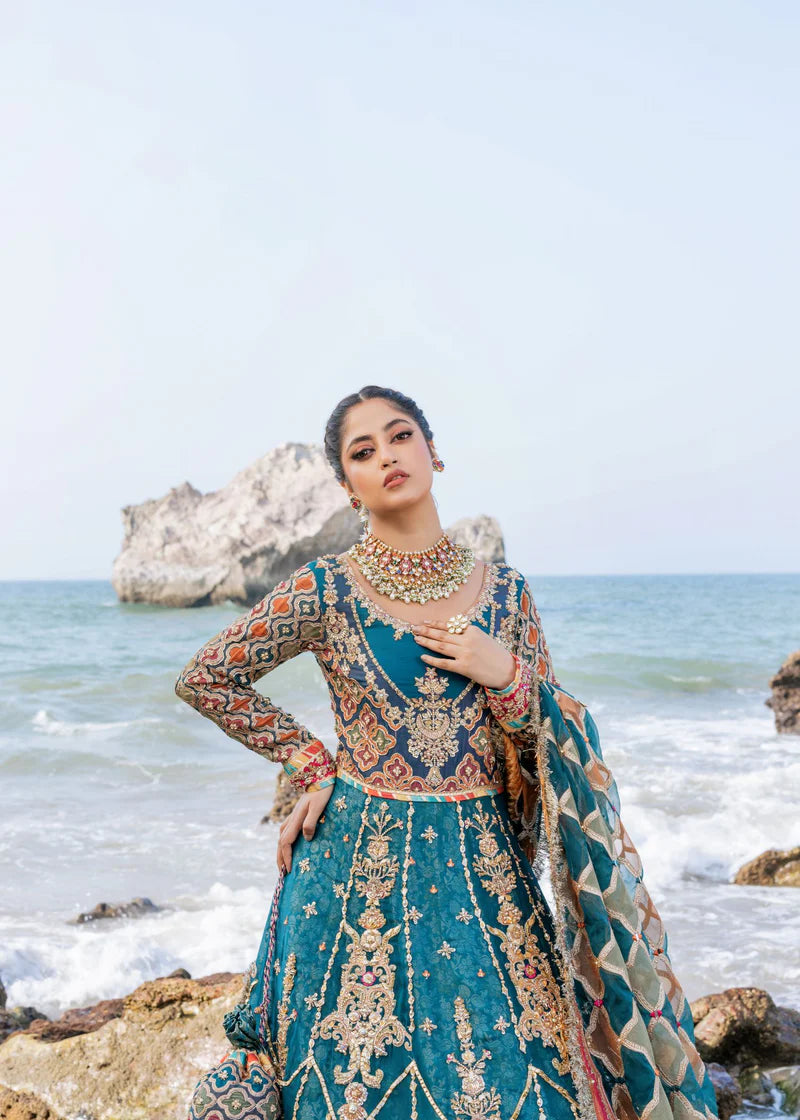 Green Bridal Wear by Chamak