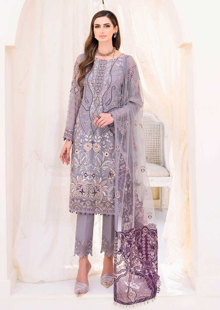 F-2310-R - Readymade - Ramsha Chiffon Collection 2023