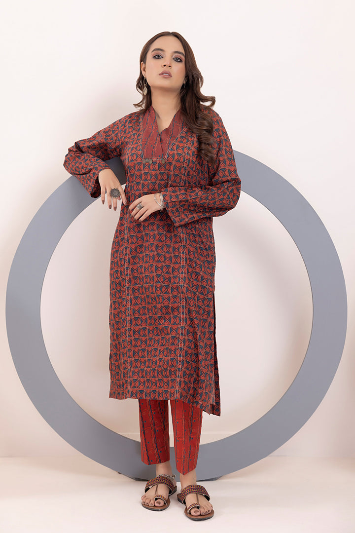 LAKHANY 02 PIECE  PRINTED SHIRT & TROUSER