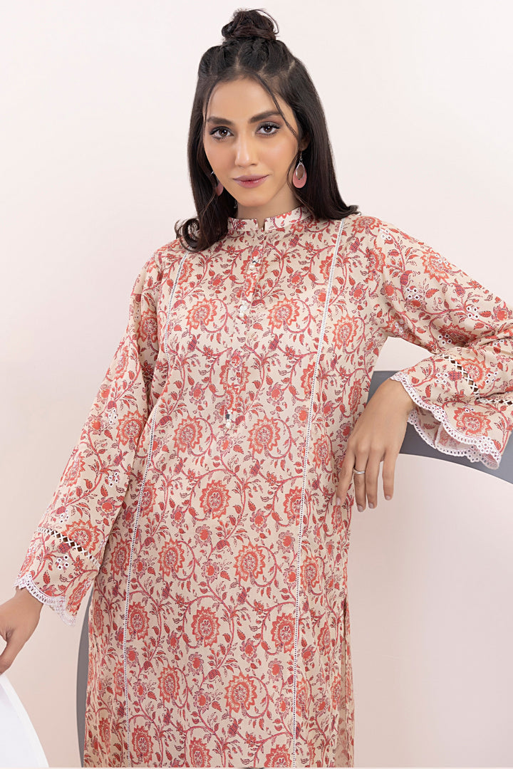 LAKHANY 02 PIECE  EMBROIDERED SHIRT & TROUSER - LSM-3053