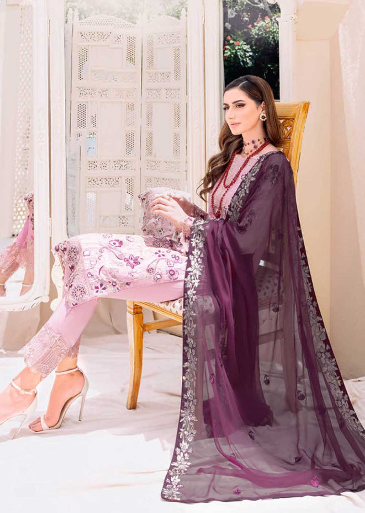 F-2312-R - Readymade - Ramsha Chiffon Collection 2023