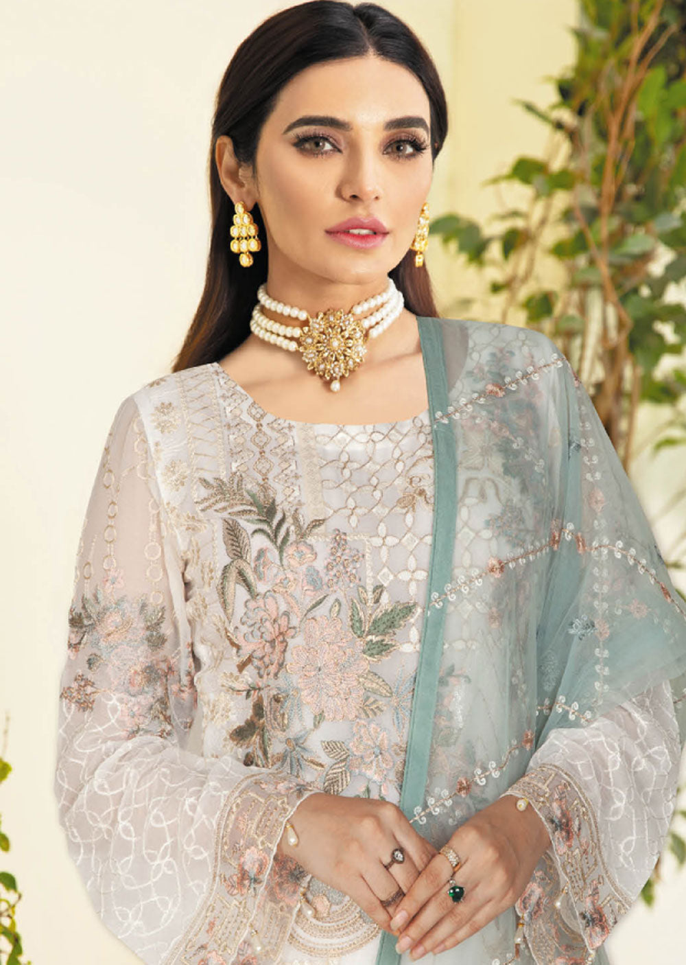 N-1306 - Nayab Weightless Chiffon Collection by Ramsha Vol 03 2023