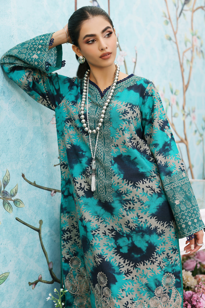 Charizma Linen Winter Collection: Embr. Khaddar Suit BLW3-06