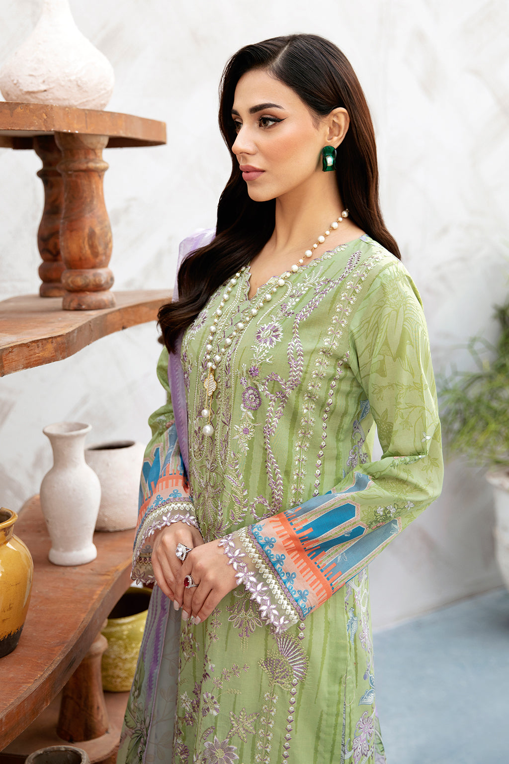 RAMSHA EMBROIDERED LUXURY LAWN L-904