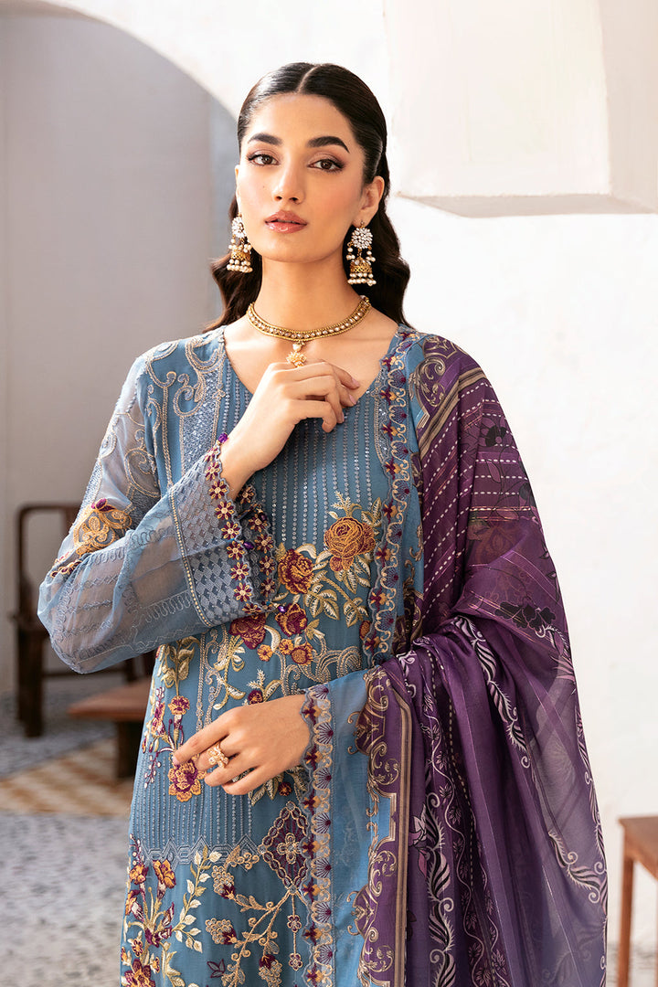 RAMSHA READY TO WEAR RANGOON CHIFFON COLLICTOIN D-1202