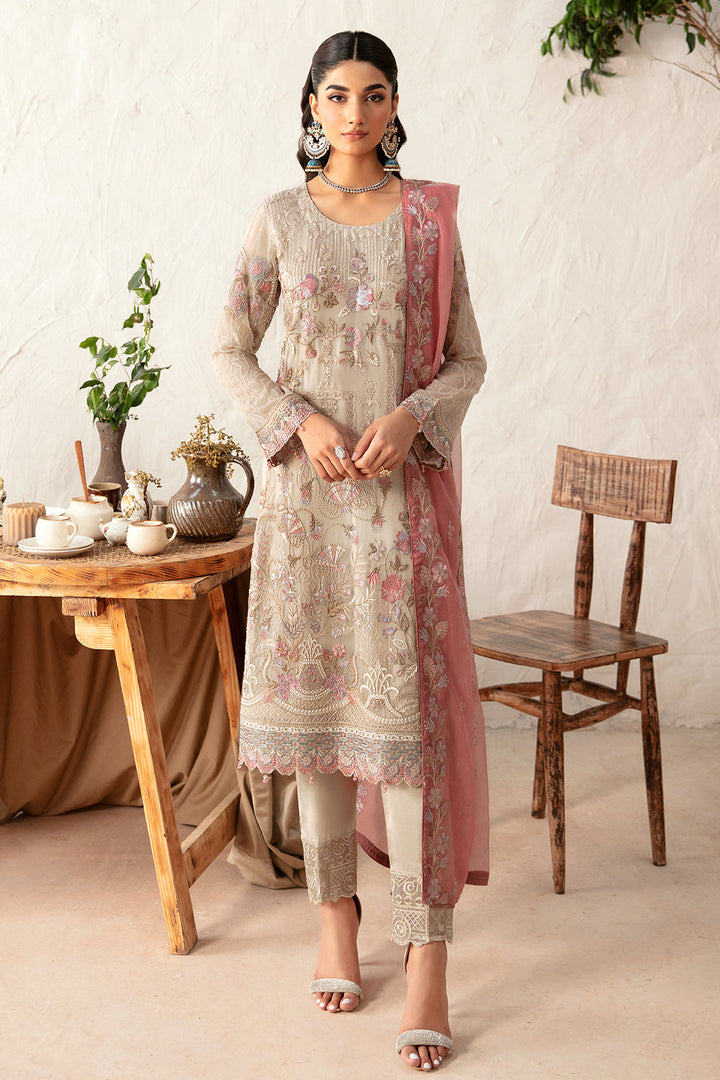 RAMSHA READY TO WEAR RANGOON CHIFFON COLLICTOIN D-1212