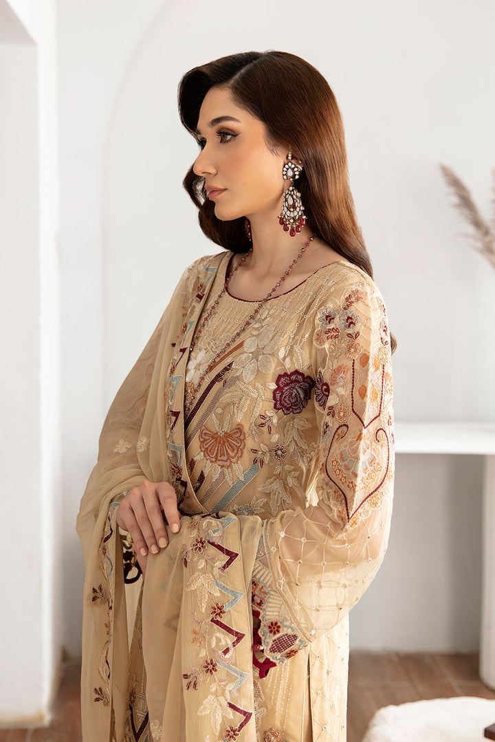 RAMSHA | RANGOON CHIFFON READYMADE D-1108