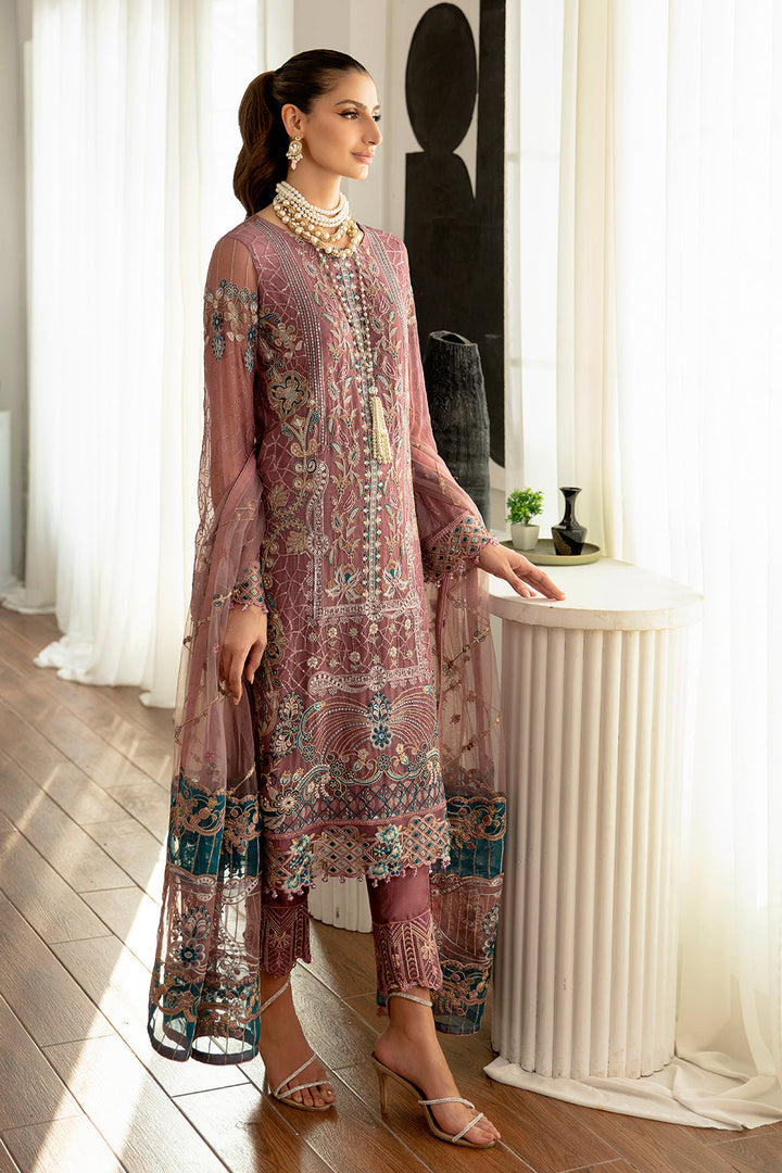 RAMSHA | RANGOON CHIFFON READYMADE D-1102