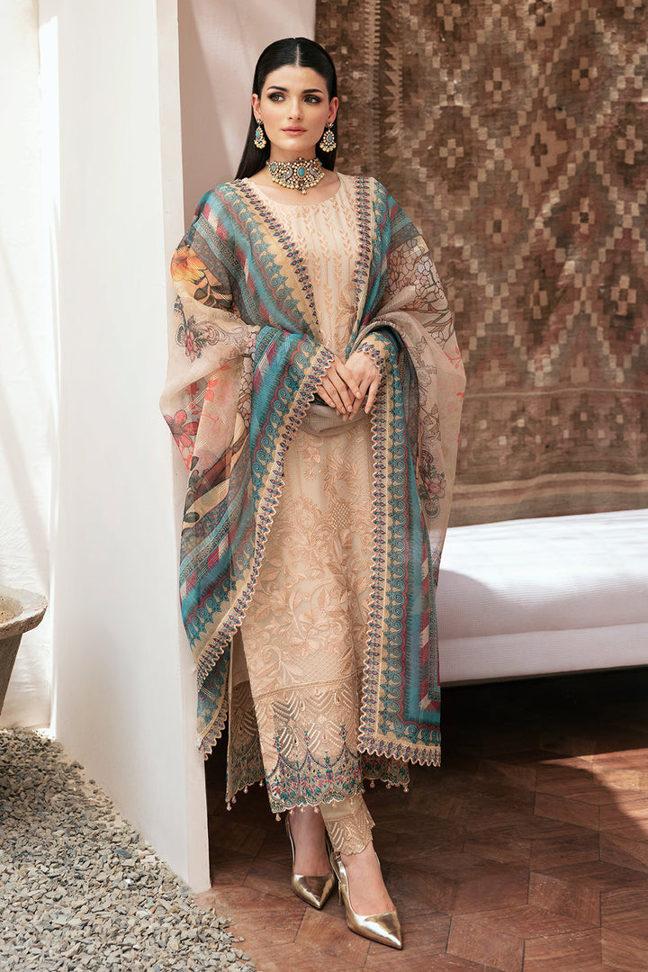 RAMSHA READY TO WEAR DASTAN CHIFFON COLLICTOIN T-208