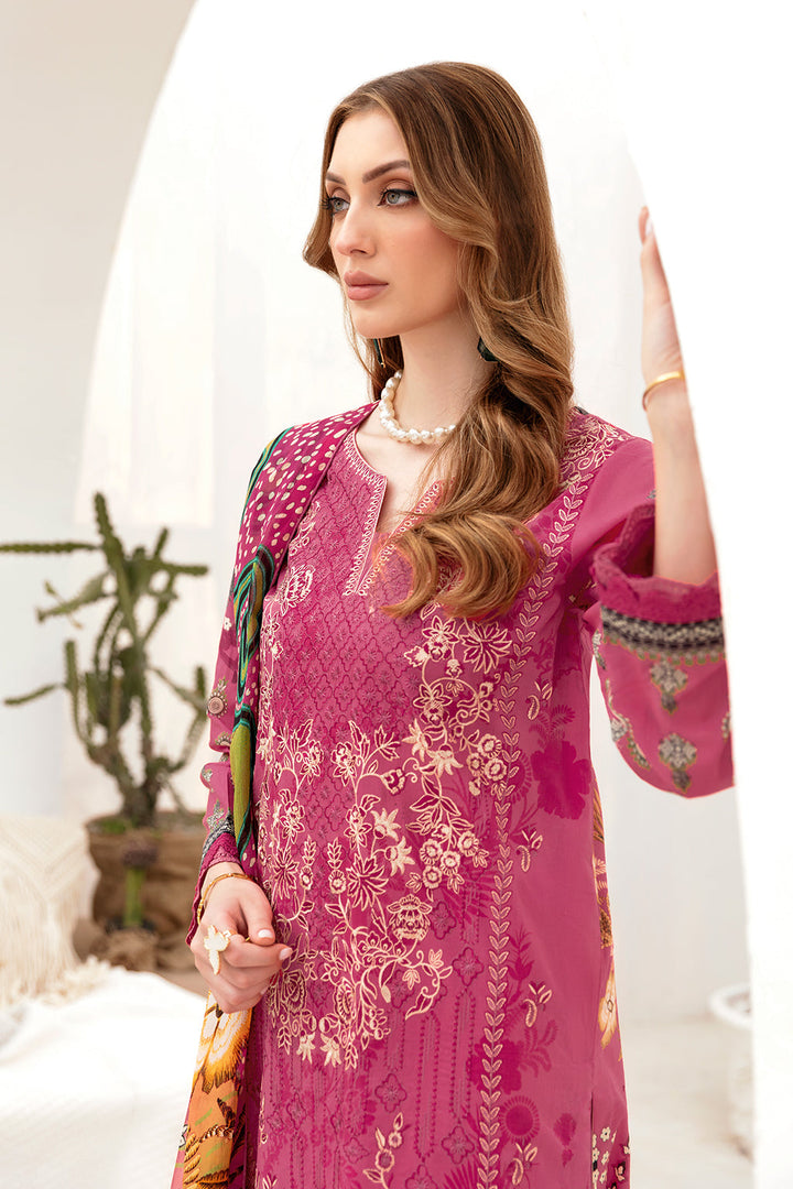 RAMSHA ‘GHAZAL’ | EMBROIDERED LAWN READYMADE | G-208