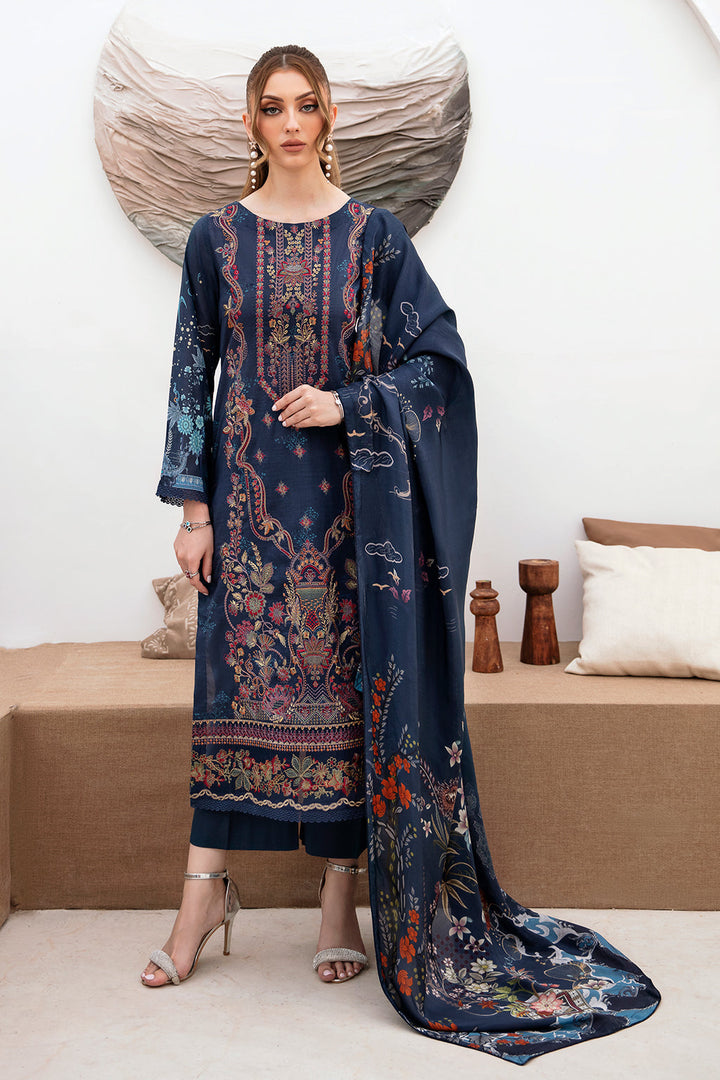 RAMSHA ‘GHAZAL’ | EMBROIDERED LAWN READYMADE | G-207