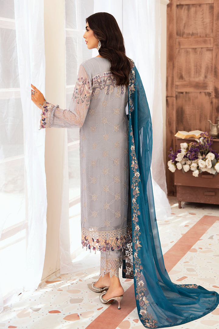 RAMSHA CHIFFON READY TO WEAR 3 PIECE SUITE F-2609