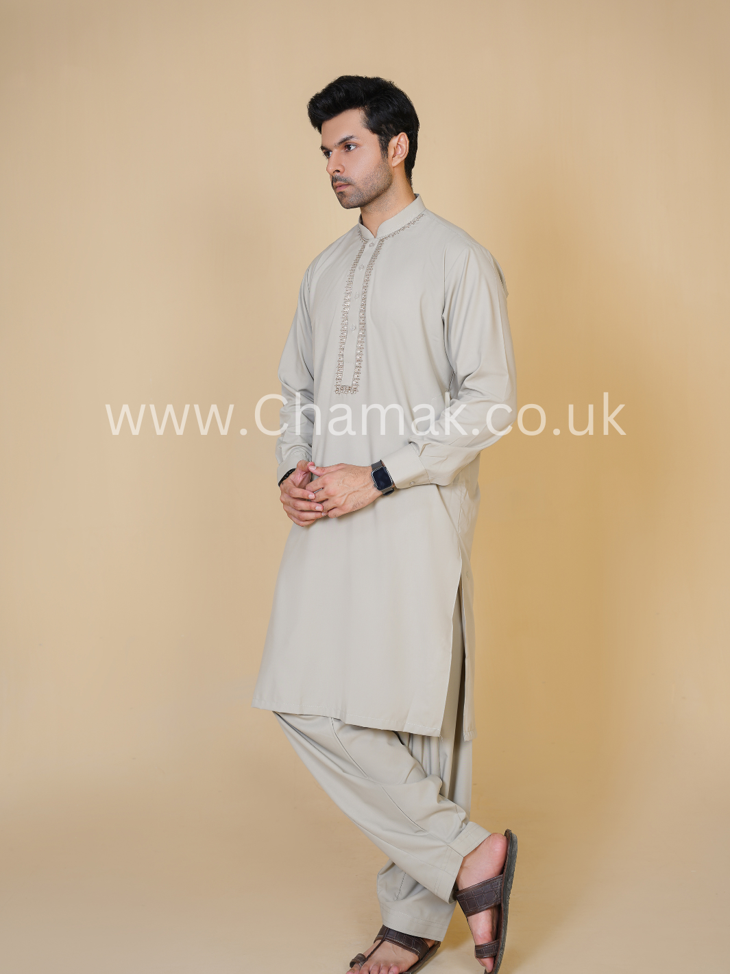 Men's Embroidered Shalwar Kameez