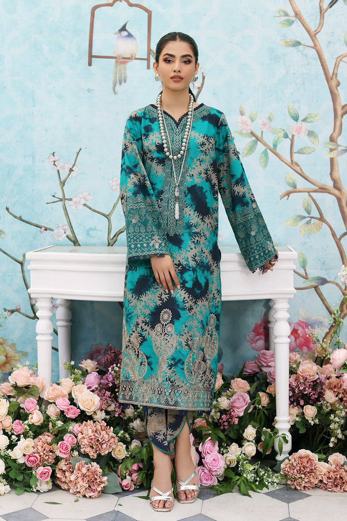 Charizma Linen Winter Collection: Embr. Khaddar Suit BLW3-06