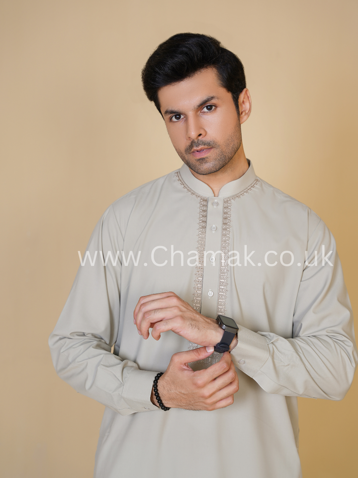 Men's Embroidered Shalwar Kameez