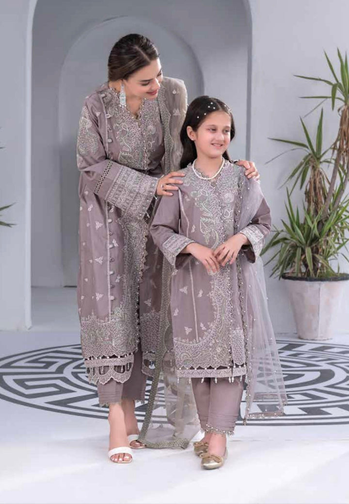 ALLY’S ‘FESTIVE EDIT’ | EMBROIDERED COTTON MOTHER & DAUGHTER READYMADE | AL820