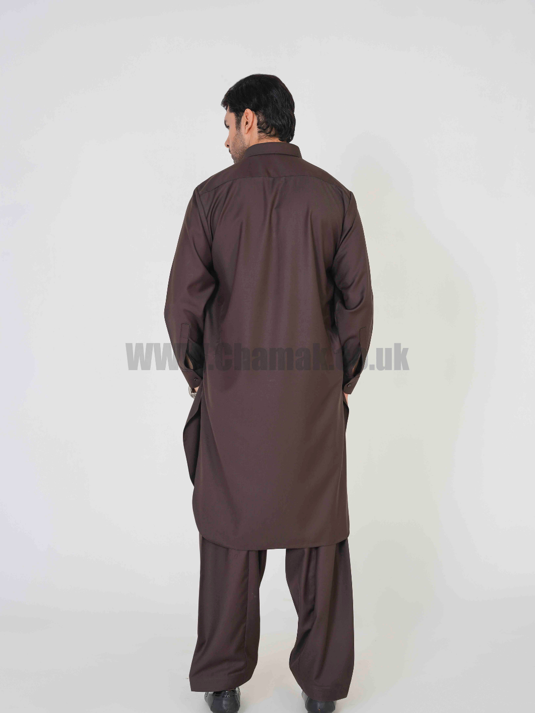 Men's Plain Collar Premium Kameez Shalwar MZ-202