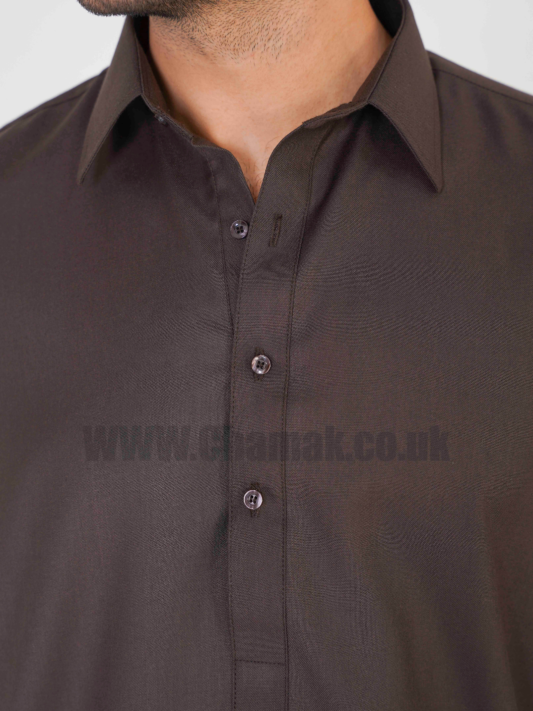 Men's Plain Collar Premium Kameez Shalwar MZ-202