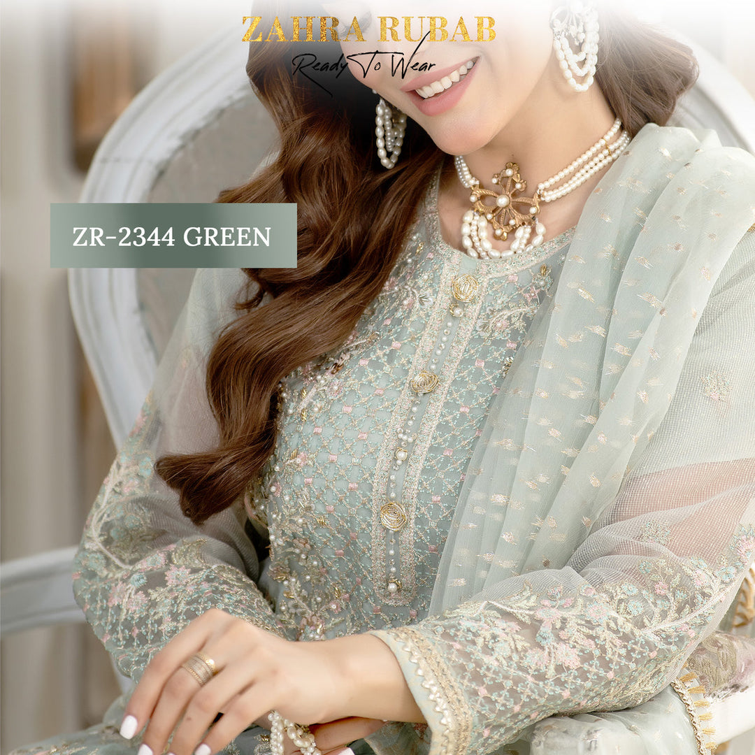 ZARAH RUBAB 3 PC READYMADE ZR-2344