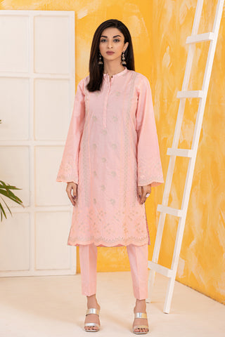 LAKHANY 02 PIECE  EMBROIDERED SHIRT & TROUSER - LSM-2816