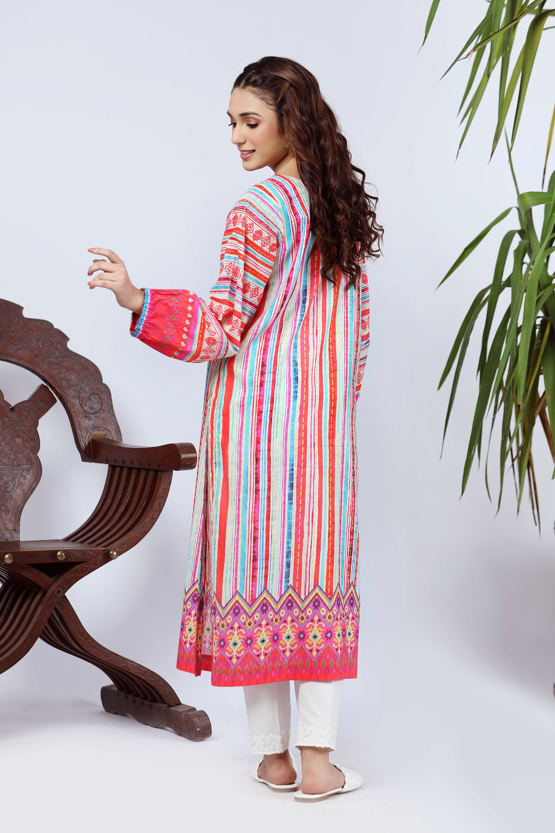 Lakhany Summer Prints Kurti PSPK-5 Multi Color