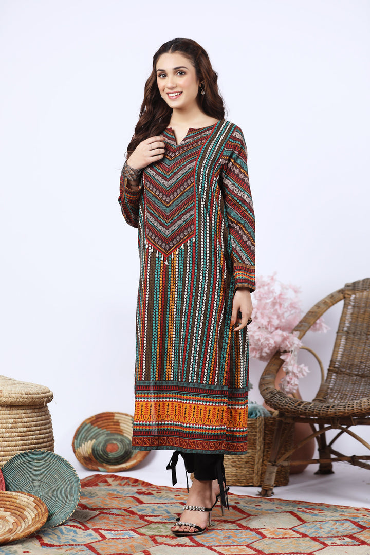 LAKHANY 01 PIECE SUMMER PRINTS KURTIS PSPK-4