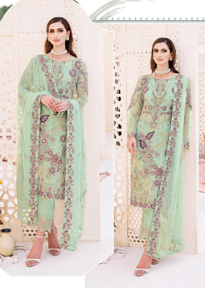 F-2309-R - Readymade - Ramsha Chiffon Collection 2023