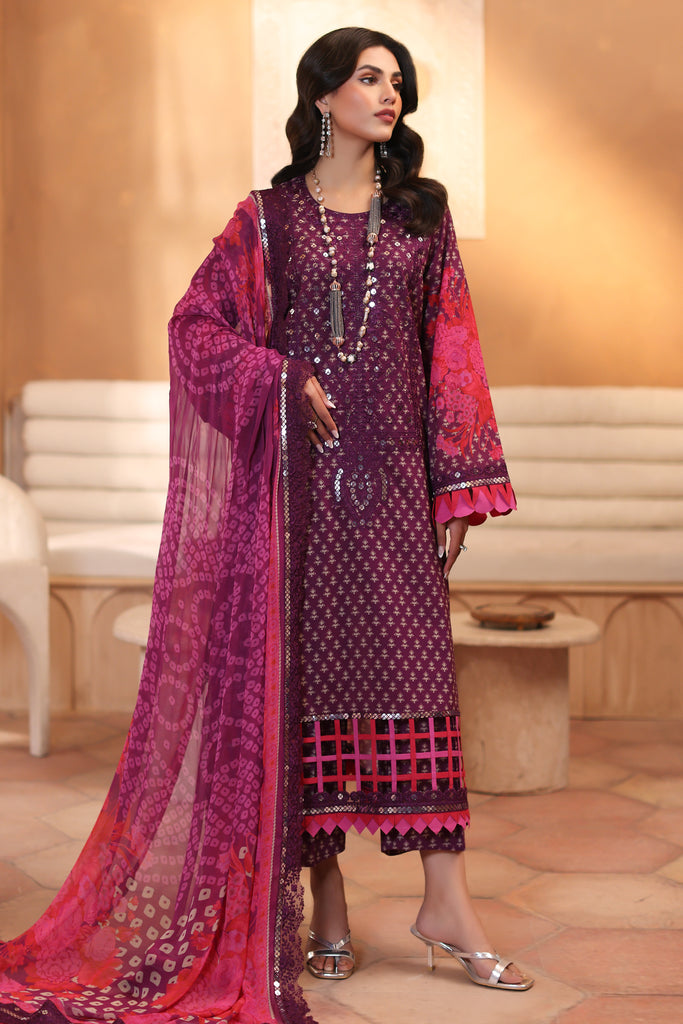 Charizma Ready-to-Wear Embroidered Lawn Shirt CRS4-02