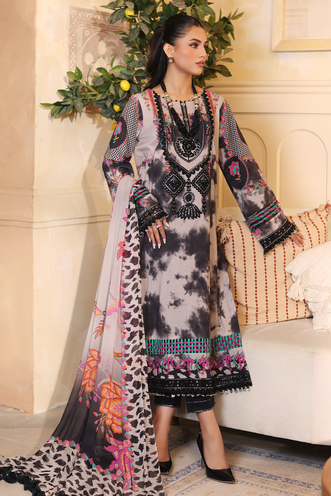 Charizma Ready-to-Wear Embroidered Lawn Shirt CRS4-06