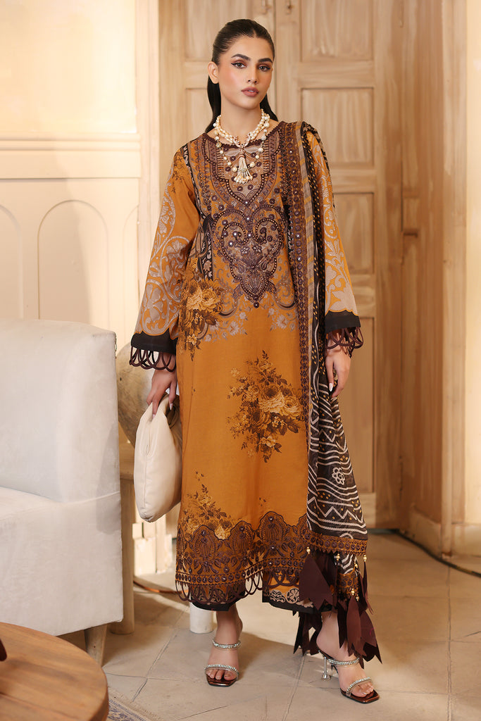 Charizma Ready-to-Wear Embroidered Lawn Shirt CRS4-04