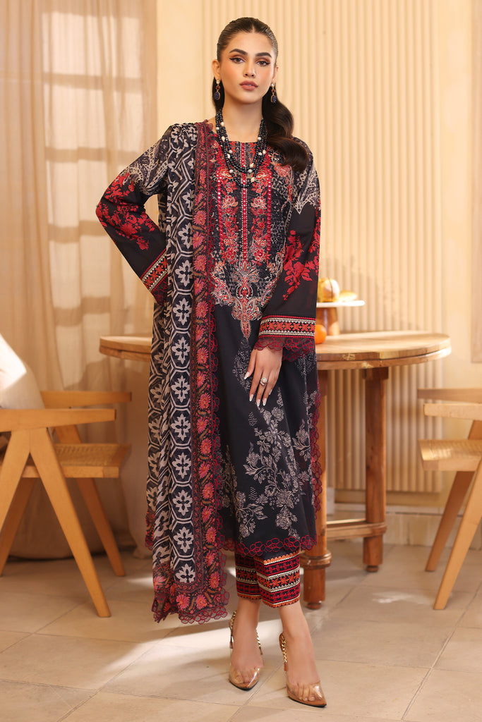 Charizma Ready-to-Wear Embroidered Lawn Shirt CRS4-07