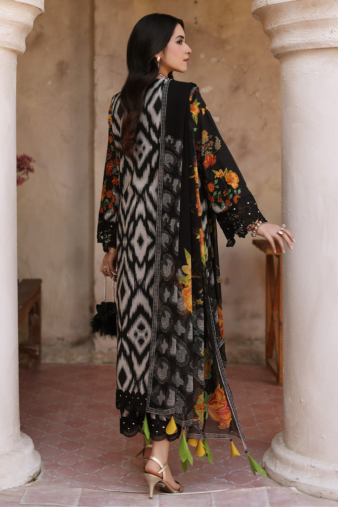 Charizma 3-Piece E. Lawn Shirt with Chiffon Dupatta CCS4-13