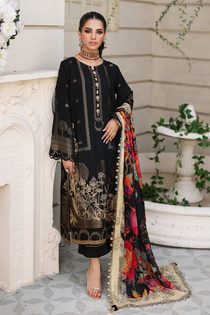 CHARIZMA 3-pc Stitched  EMBROIDERED STAPLE JACQUARD COLLECTION CMW-02