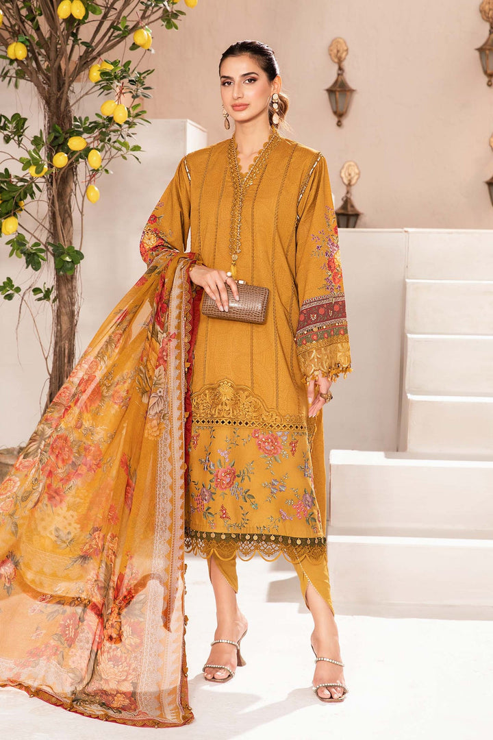 MARIA B 3 PIECE UNSTITCHED M.PRINT EID COLLECTION MPT-2202-A