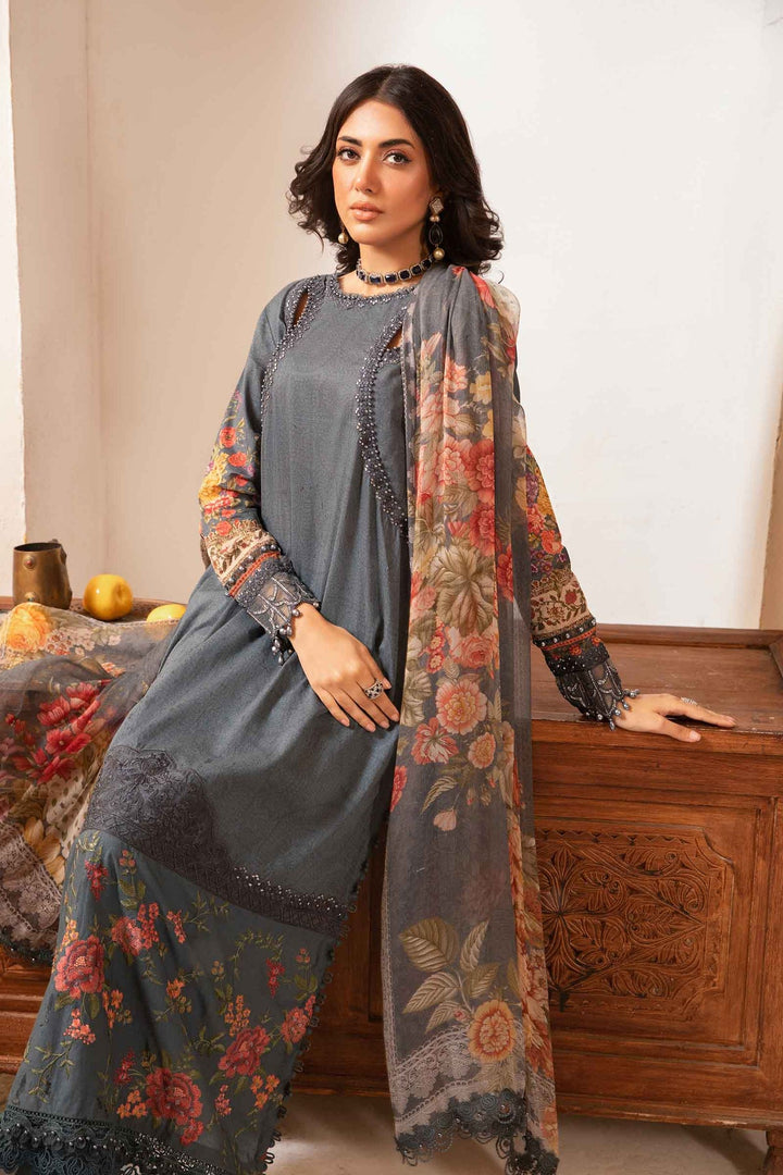 MARIA B 3 PIECE UNSTITCHED M.PRINT EID COLLECTION MPT-2202-B