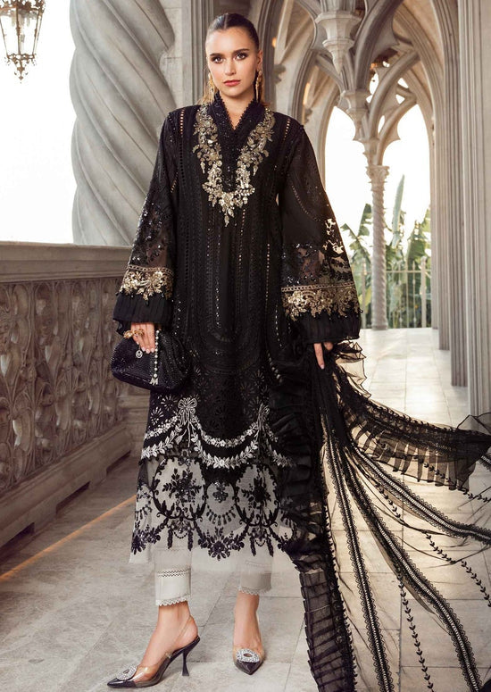 MARIA B UNSTITCHED EMBROIDERED LAWN EID COLLECTION -24-03