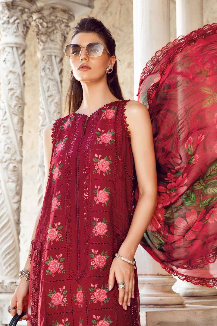 MARIA B UNSTITCHED EMBROIDERED LAWN EID COLLECTION -24-05