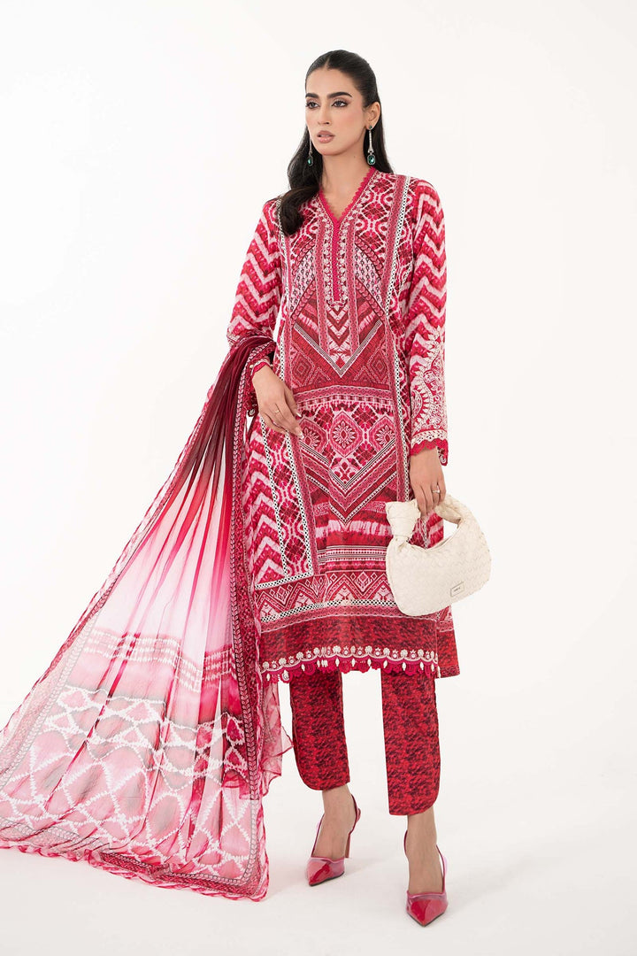 MARIA B 3 PIECE UNSTITCHED M.PRINT EID COLLECTION MPT-2208-A