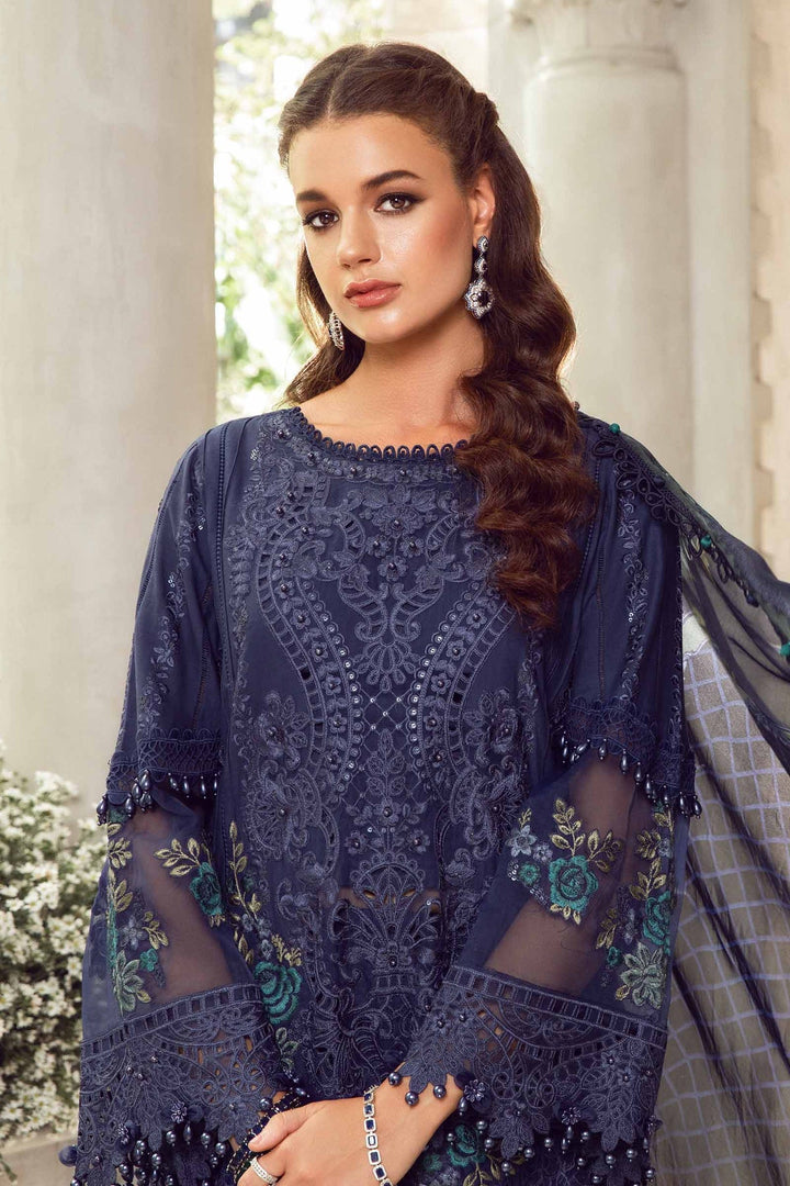 MARIA B UNSTITCHED EMBROIDERED LAWN EID COLLECTION -24-09