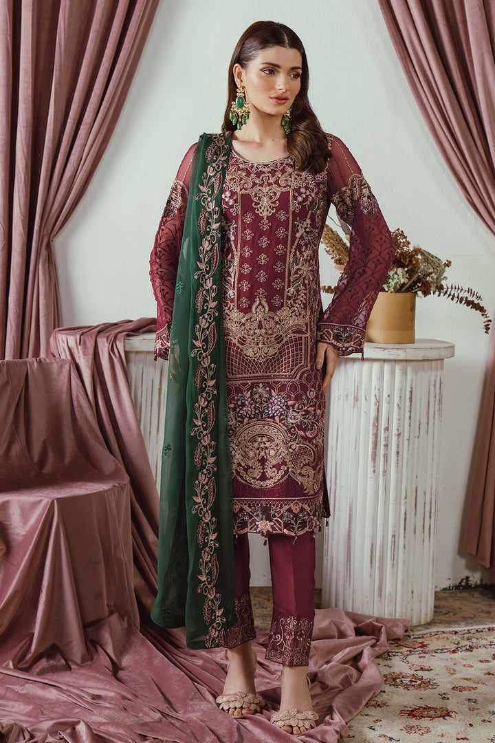 RAMSHA  CHIFFON COLLECTION  READYMADE F-2501