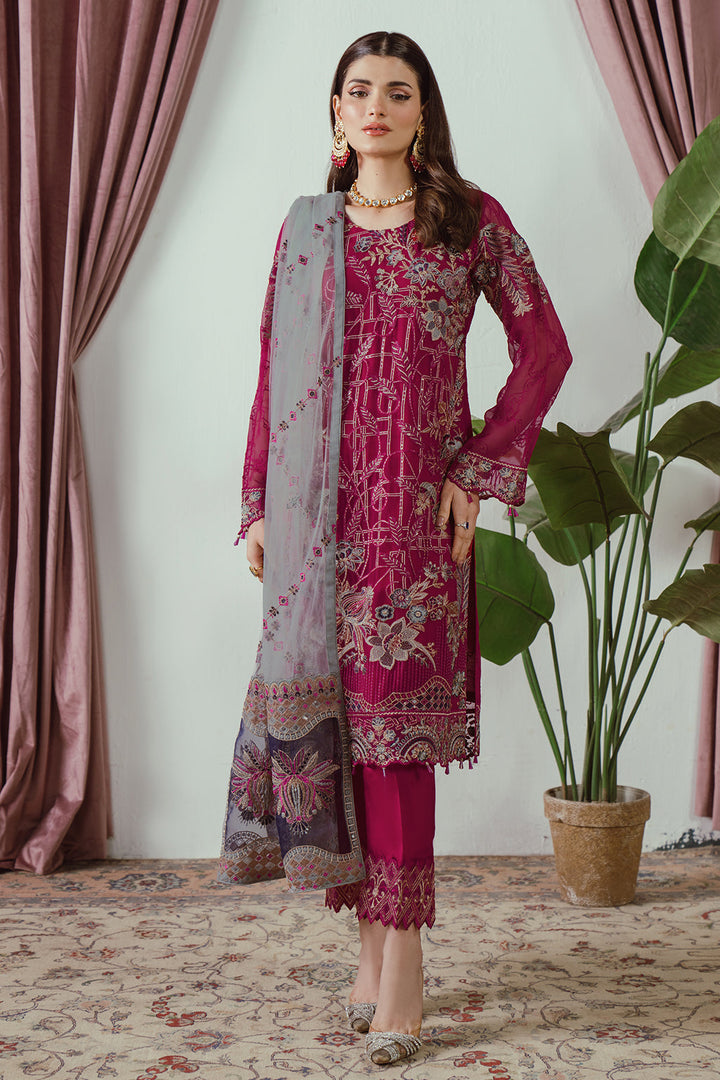 RAMSHA CHIFFON COLLECTION READYMADE F-2506