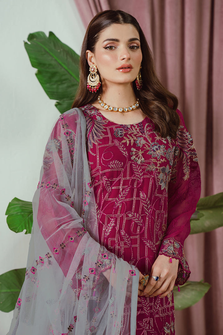 RAMSHA CHIFFON COLLECTION READYMADE F-2506