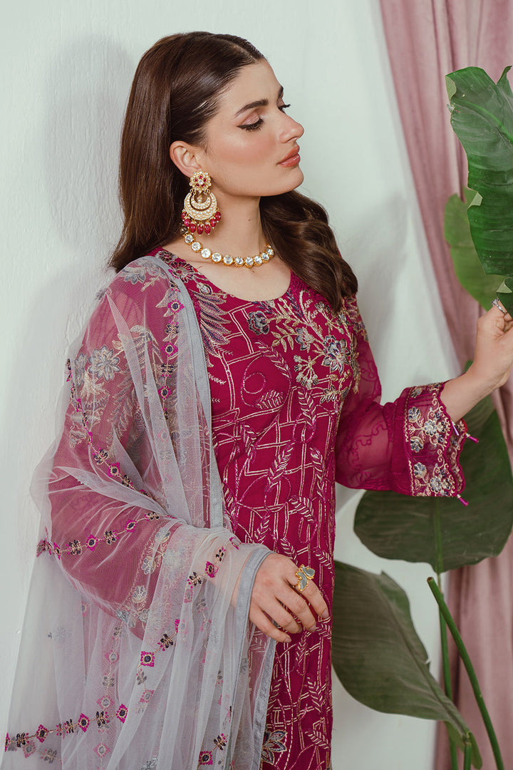 RAMSHA CHIFFON COLLECTION READYMADE F-2506