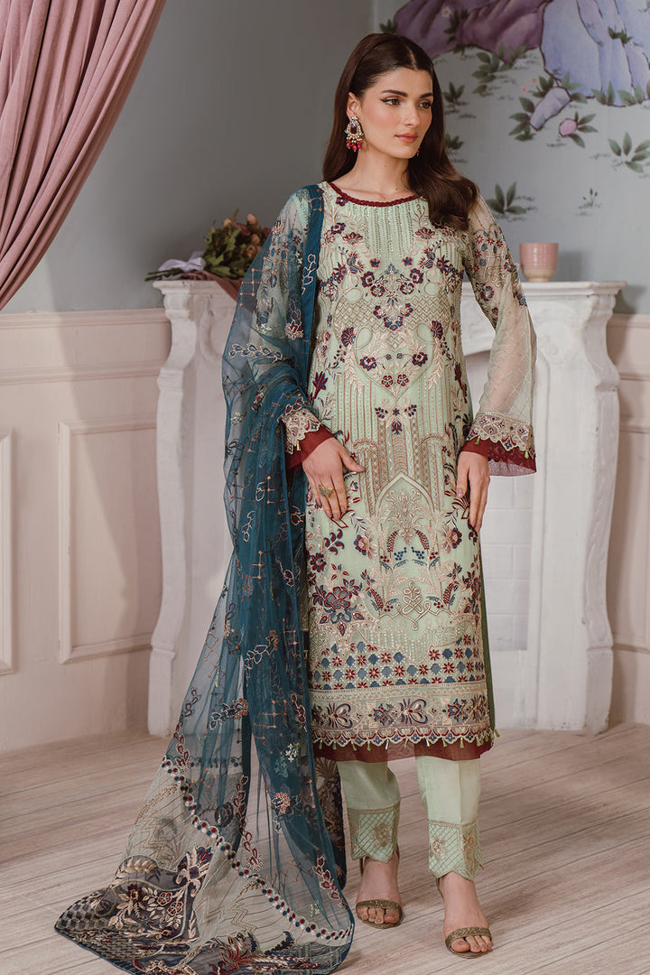 RAMSHA CHIFFON COLLECTION READYMADE F-2507