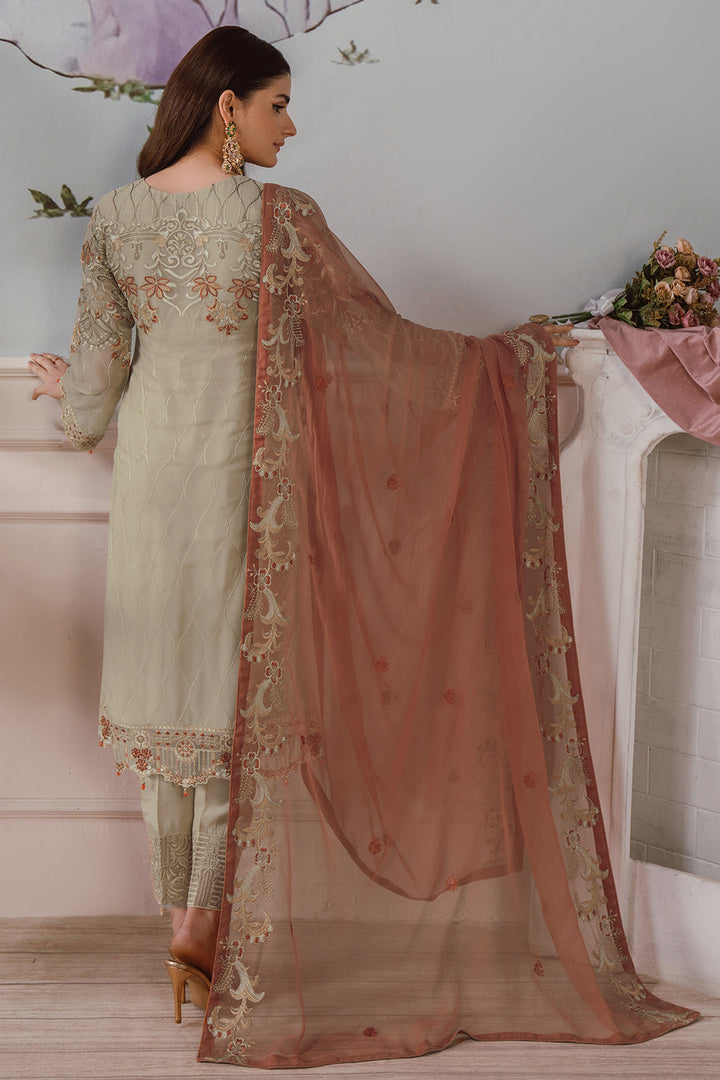 RAMSHA CHIFFON COLLECTION READYMADE F-2505