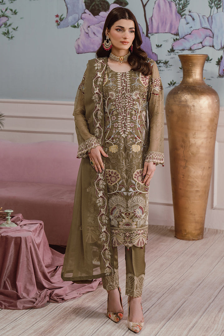 RAMSHA CHIFFON COLLECTION READYMADE F-2510