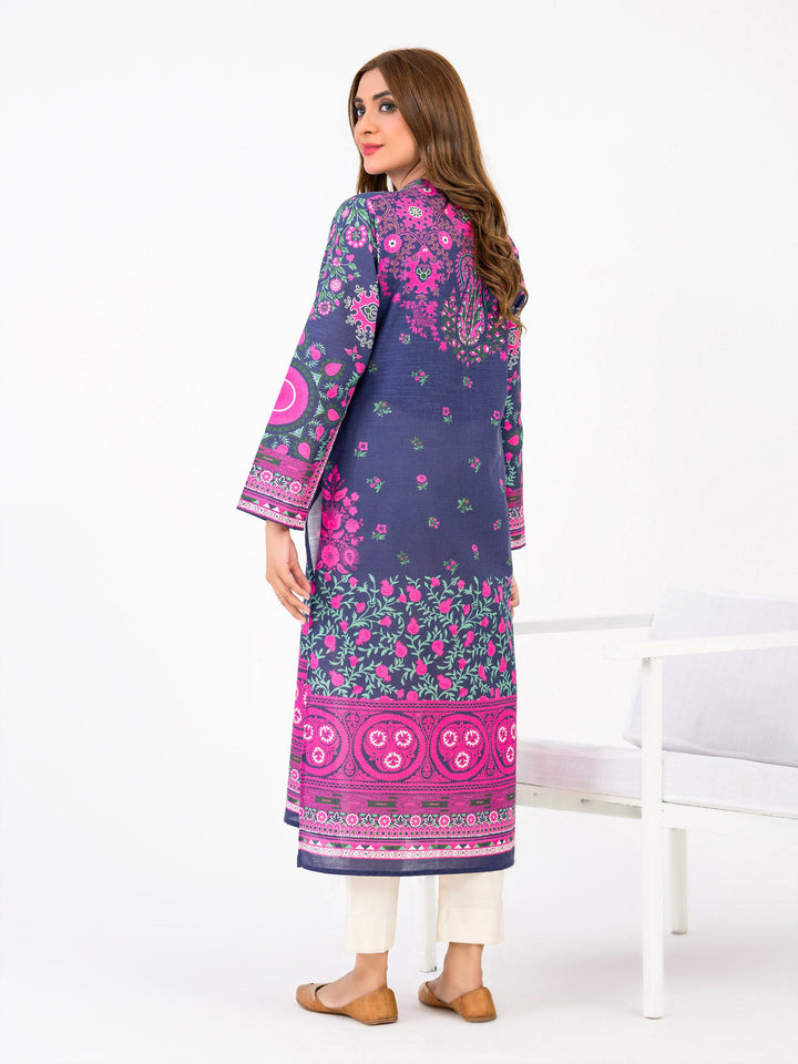 LIME LIGHT Khaddar Shirt-Printed(Pret)