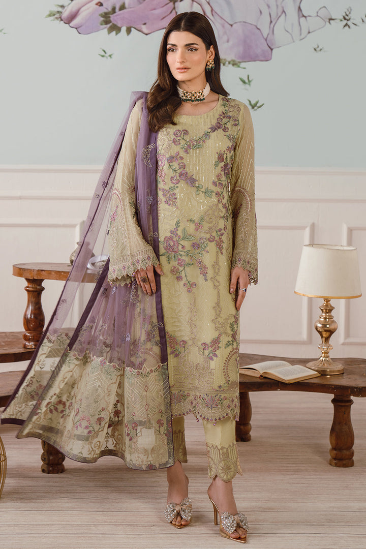 RAMSHA CHIFFON COLLECTION READYMADE F-2512